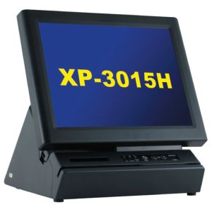 POSIFLEX XP kompaktní PC POS terminál s dotykovým monitorem a termální tiskárnou